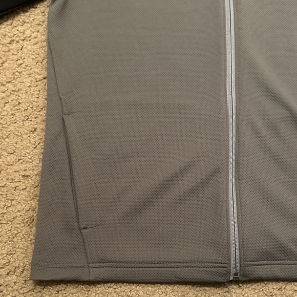 Under Armour Mens Long Sleeve Lightweight Full Zip Jacket Gray Size L - Picture 4 of 9